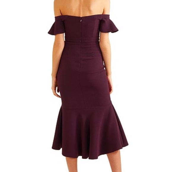 Rachel Zoe - Devin Dress - midi, off-the-shoulder - Picture 2 of 16